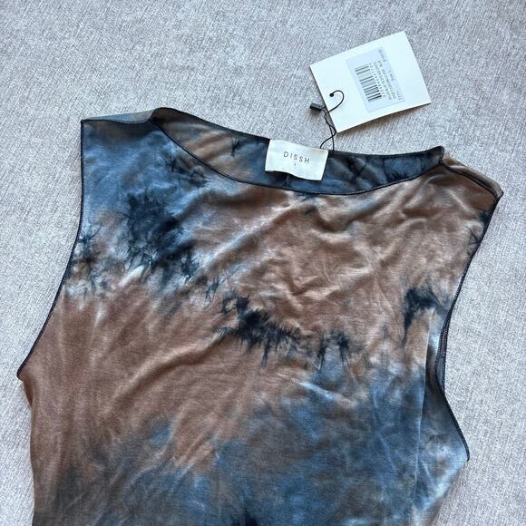 NWT Diish Tie Dye Maxi Dress - Picture 6 of 8